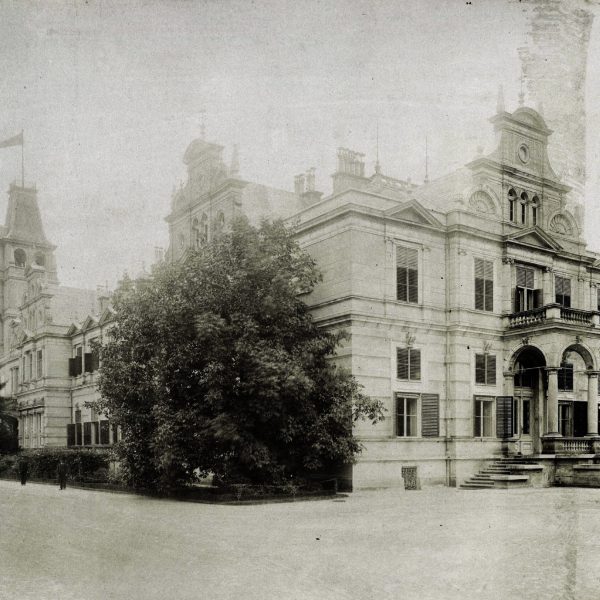 Wenckheim-kastély. A felvétel 1895-1899 között készült. Fortepan_Budapest Főváros Levéltára_Klösz György fényképei